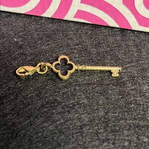 Origami Owl Brassy Gold Key Charm